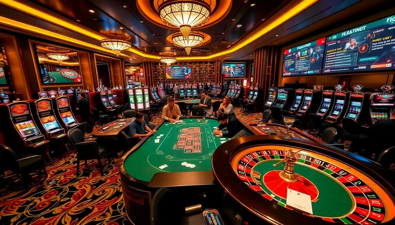Experience the thrill of winning at https://9bet9.in.net/ with luxurious casino tables and spinning roulette.