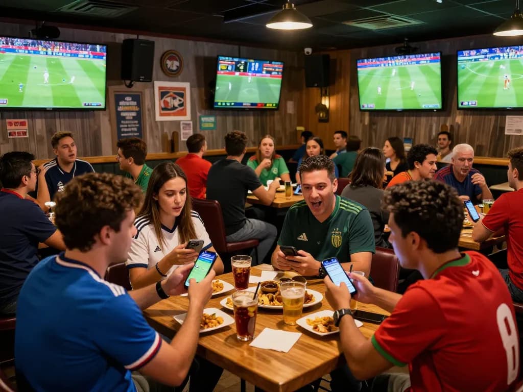 Bet on bola piala dunia 2026 with enthusiastic fans enjoying live sports and betting strategies.
