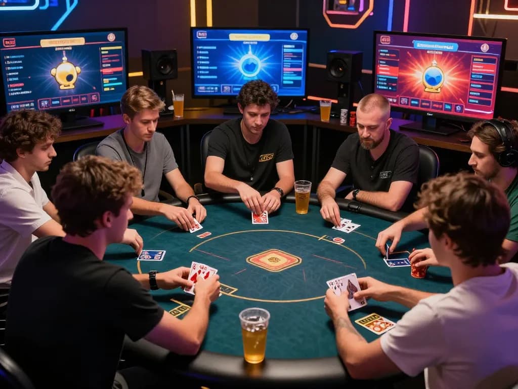 Experience live online poker at Uk88 with exciting gameplay and digital interactions.