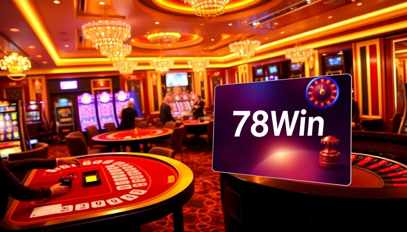 Engage in thrilling online games at 78Win with diverse gaming options and winning chances.