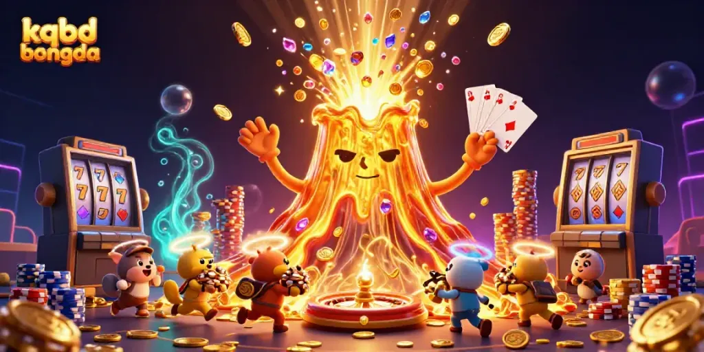 Experience the thrill at kqbd bongda with a spectacular eruption of treasures and game elements!