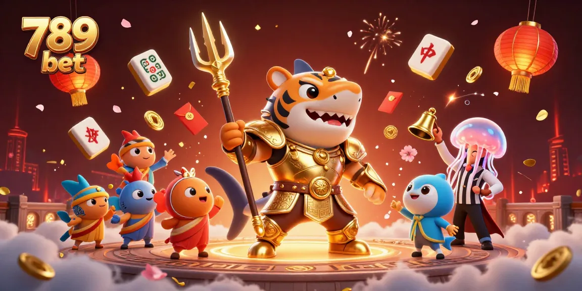 Engage with 789 bet in an exciting underwater casino scene filled with vibrant game elements and action.