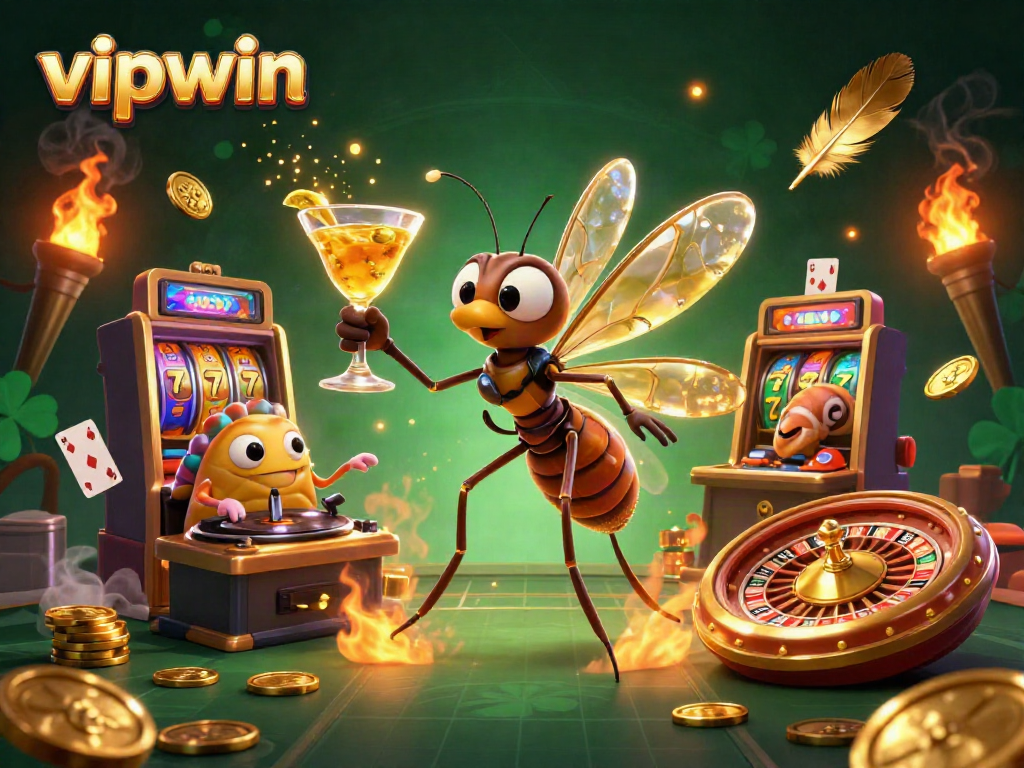 Experience vipwin as a thrilling gaming adventure showcasing a picturesque casino scene.