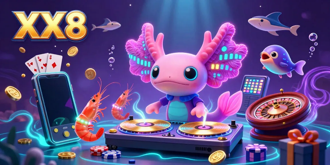 Experience exhilarating wins at XX8's casino games with our vibrant underwater scene.