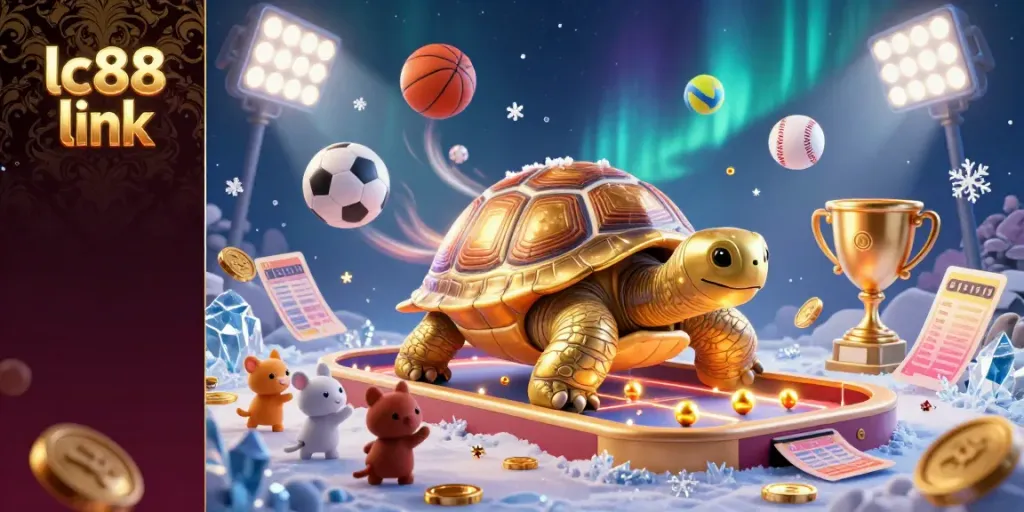 Engage with the exciting lc88 link pinball gaming scene featuring animals and sports elements.