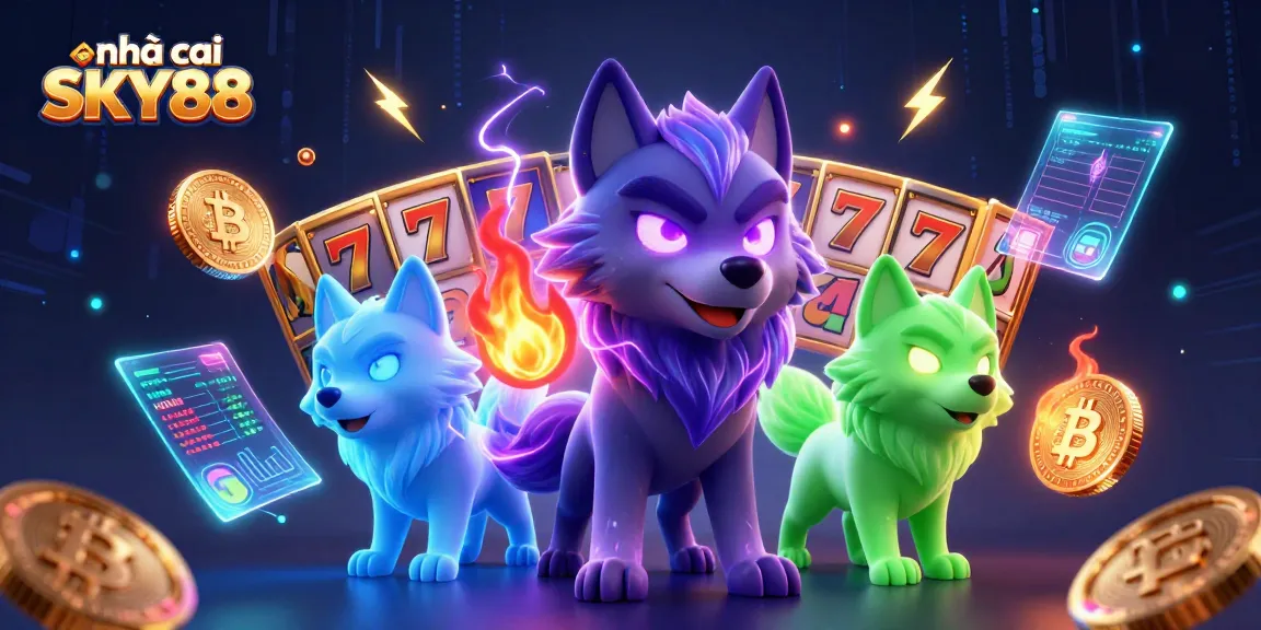 Engage with nhà cái SKY88's thrilling slots and spectacular winnings through vibrant 3D visuals.