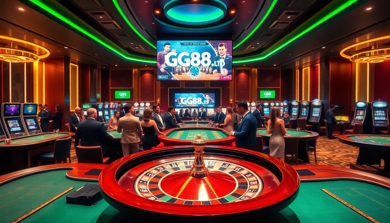 Experience the excitement of gaming at gg88.ltd featuring vibrant tables and thrilling action.
