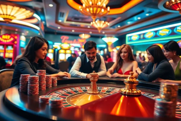 Experience the excitement at trang chủ lu88 with vibrant casino games and engaged players.