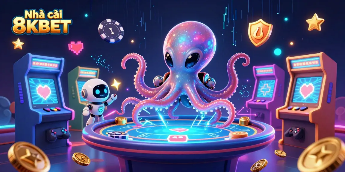 Engage in an exciting gaming adventure with Nhà cái 8KBET's vibrant casino atmosphere.