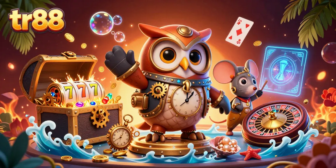 Experience exhilarating gameplay at TR88 while enjoying a vibrant casino atmosphere.